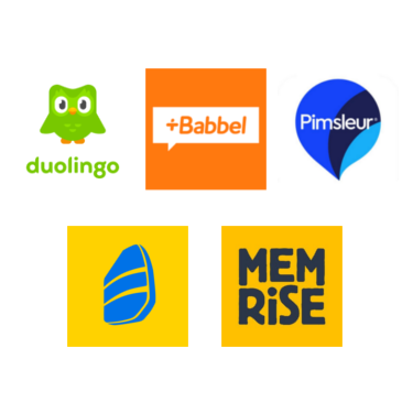language app logos
