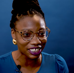 Screenshot of interview