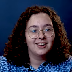 Screenshot of interview